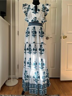 cheap long sleeve maxi dress Long Sleeve Tiered Maxi Dress